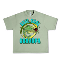 Oil Green reel cool grandpa Urban Heavy Tee - Jasminsmagicworld