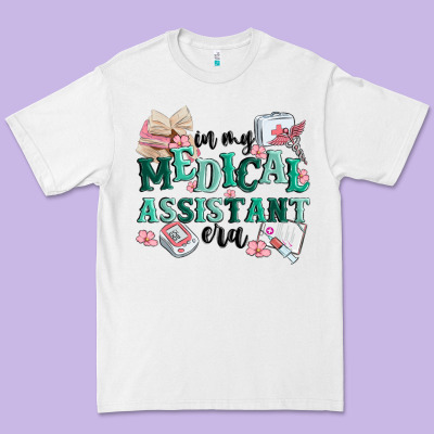 In My Medical Assistant Era Premium Tee Designed By Maliassmallbusiness