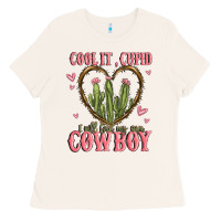 Bone cool it cupid i will find my own cowboy Ladies Tee - MaliasSmallBusiness