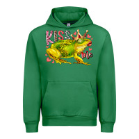 Emerald kiss me frog Urban Hoodie - RacoonDesign