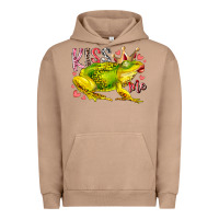 Pigment Burro kiss me frog Urban Hoodie - RacoonDesign