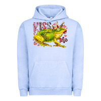 Pigment Grape Ice kiss me frog Urban Hoodie - RacoonDesign