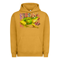 Pigment Peanut Butter kiss me frog Urban Hoodie - RacoonDesign