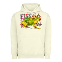 Pigment Pistachio kiss me frog Urban Hoodie - RacoonDesign