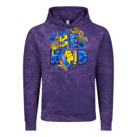 Cloud Purple down syndrome be kind Vintage Hoodie - Artiststas