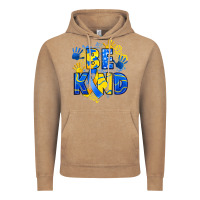 Vintage Coffee down syndrome be kind Vintage Hoodie - Artiststas