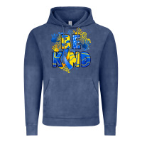 Vintage Denim down syndrome be kind Vintage Hoodie - Artiststas