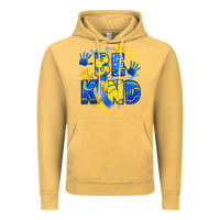Vintage Mustard down syndrome be kind Vintage Hoodie - Artiststas
