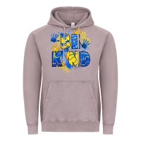 Vintage Zinc down syndrome be kind Vintage Hoodie - Artiststas