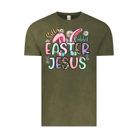 Vintage Olive silly rabbit easter jesus Vintage Tee - Artiststas