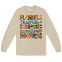 Mushroom Flannels hayrides Long Sleeve Tee - RanaPortraitStore