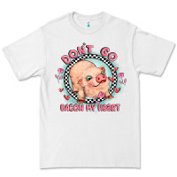 White dont go bacon my heart Premium Tee - MaliasSmallBusiness