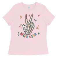 Bubblegum Pink wife life Ladies Tee - MaliasSmallBusiness