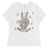 White wife life Ladies Tee - MaliasSmallBusiness