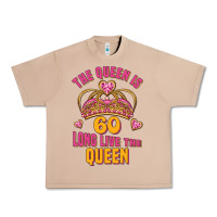 Burro the queen is 60 long live the queen Urban Heavy Tee - Jasminsmagicworld