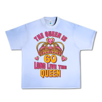 Grape Ice the queen is 60 long live the queen Urban Heavy Tee - Jasminsmagicworld