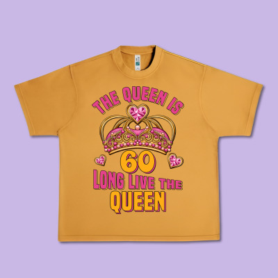 The Queen Is 60 Long Live The Queen Urban Heavy Tee Designed By Jasminsmagicworld