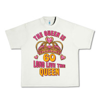 Pistachio the queen is 60 long live the queen Urban Heavy Tee - Jasminsmagicworld