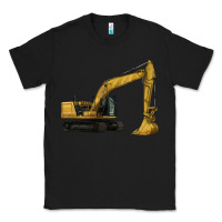 Black Excavator Classic Tee - LillyAllenDesigns
