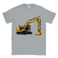 Heather Grey Excavator Classic Tee - LillyAllenDesigns