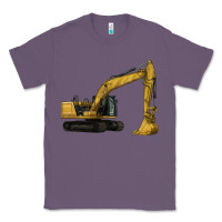 Lavender Excavator Classic Tee - LillyAllenDesigns