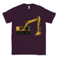 Plum Excavator Classic Tee - LillyAllenDesigns