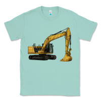 Seafoam Excavator Classic Tee - LillyAllenDesigns
