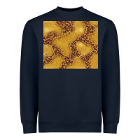 Navy gold glitter with leopard pattern Heavyweight Sweatshirt - TumblerDesignByShophia