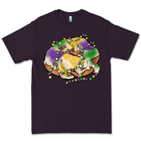 Plum mardi gras king cake Premium Tee - MaliasSmallBusiness
