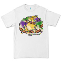 White mardi gras king cake Premium Tee - MaliasSmallBusiness