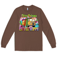 Chestnut stay trippy little hippy Long Sleeve Tee - NancyCooperArtShop