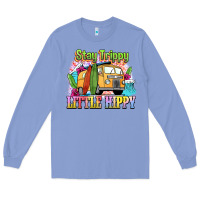 Colony Blue stay trippy little hippy Long Sleeve Tee - NancyCooperArtShop