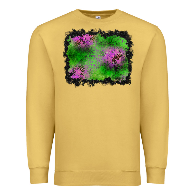 Halloween Spooky Stars Background Premium Sweatshirt by BundleAndBundleShop | Teevron