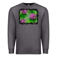 Charcoal Heather halloween spooky stars background Premium Sweatshirt - BundleAndBundleShop