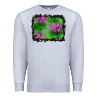 Heather Grey halloween spooky stars background Premium Sweatshirt - BundleAndBundleShop