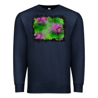 Navy halloween spooky stars background Premium Sweatshirt - BundleAndBundleShop