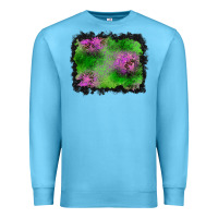 Ocean Blue halloween spooky stars background Premium Sweatshirt - BundleAndBundleShop