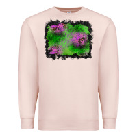 Pale Pink halloween spooky stars background Premium Sweatshirt - BundleAndBundleShop