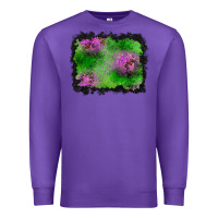 Purple halloween spooky stars background Premium Sweatshirt - BundleAndBundleShop