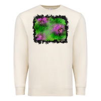 Sandshell halloween spooky stars background Premium Sweatshirt - BundleAndBundleShop