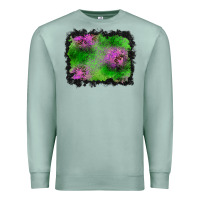 Seafoam halloween spooky stars background Premium Sweatshirt - BundleAndBundleShop