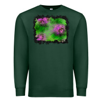 Sports Green halloween spooky stars background Premium Sweatshirt - BundleAndBundleShop