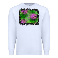 White halloween spooky stars background Premium Sweatshirt - BundleAndBundleShop
