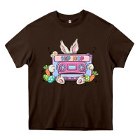 Chocolate Brown hip hop easter Heavy Core Tee - MaliasSmallBusiness