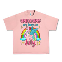 Salmon unicorns are born in july Urban Heavy Tee - Jasminsmagicworld