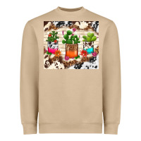 Mushroom cowhide succulent Heavyweight Sweatshirt - TumblerDesignByShophia