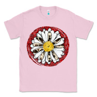 Bubblegum Pink daisy Classic Tee - JahusDesignShop