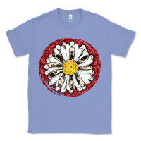 Colony Blue daisy Classic Tee - JahusDesignShop