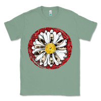 Sage daisy Classic Tee - JahusDesignShop