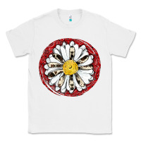 White daisy Classic Tee - JahusDesignShop